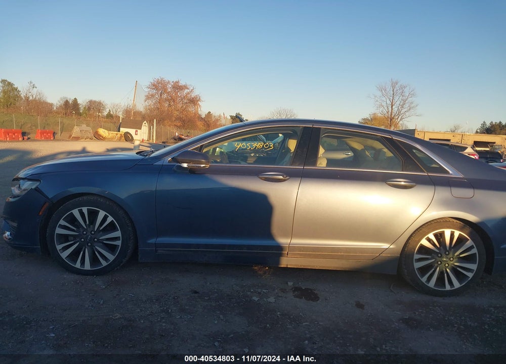 2019 LINCOLN MKZ RESERVE II VIN: 3LN6L5F92KR601462