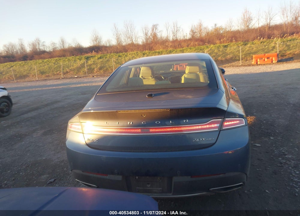 2019 LINCOLN MKZ RESERVE II VIN: 3LN6L5F92KR601462