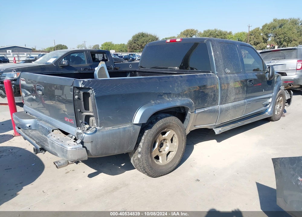 2004 GMC SIERRA 1500 SLT VIN: 2GTEC19T141304318