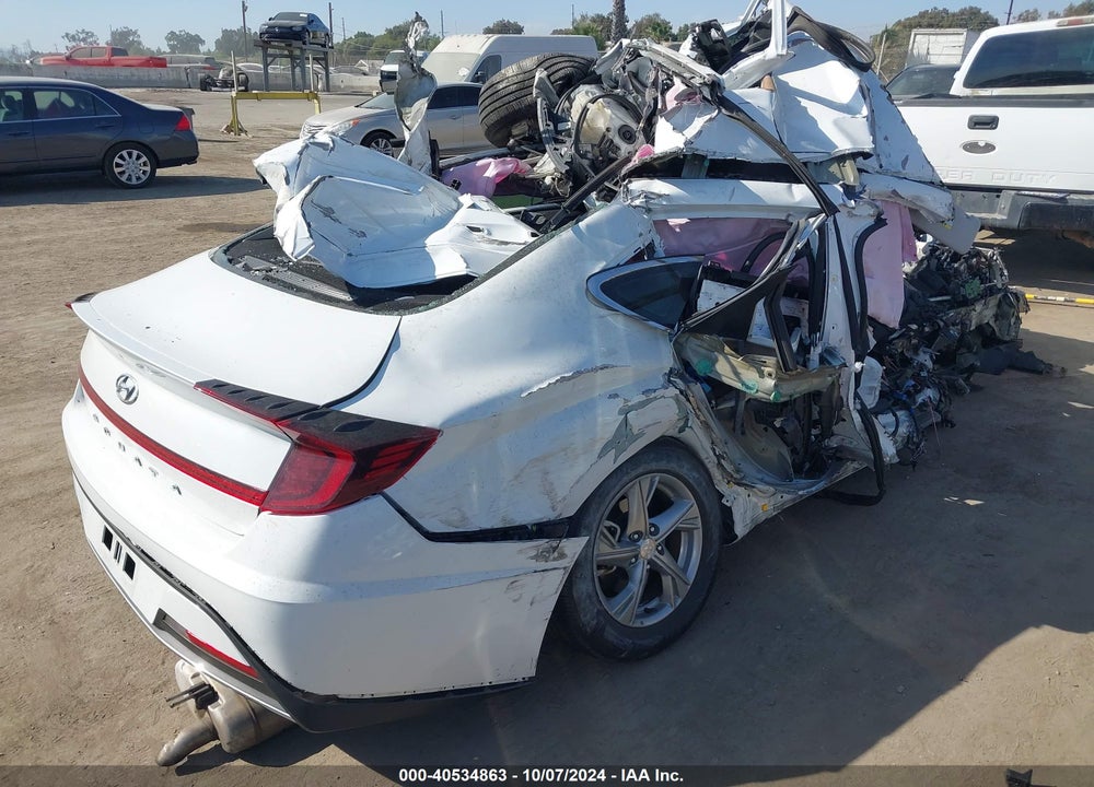 2021 HYUNDAI SONATA SE VIN: 5NPEG4JA6MH071941