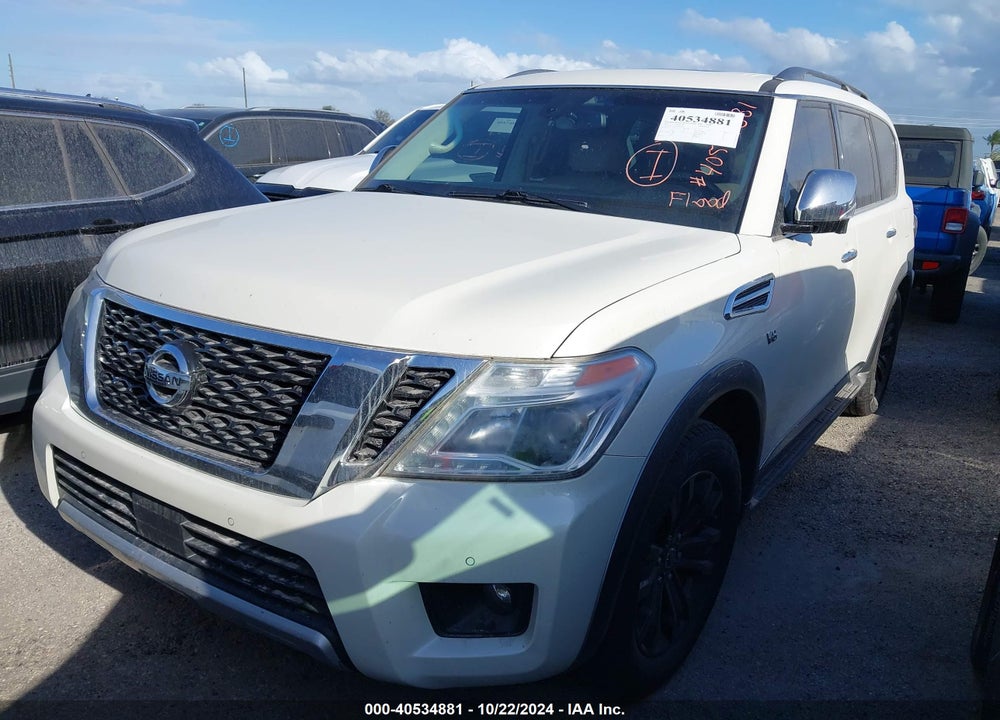 2017 NISSAN ARMADA PLATINUM VIN: JN8AY2NF4H9302070