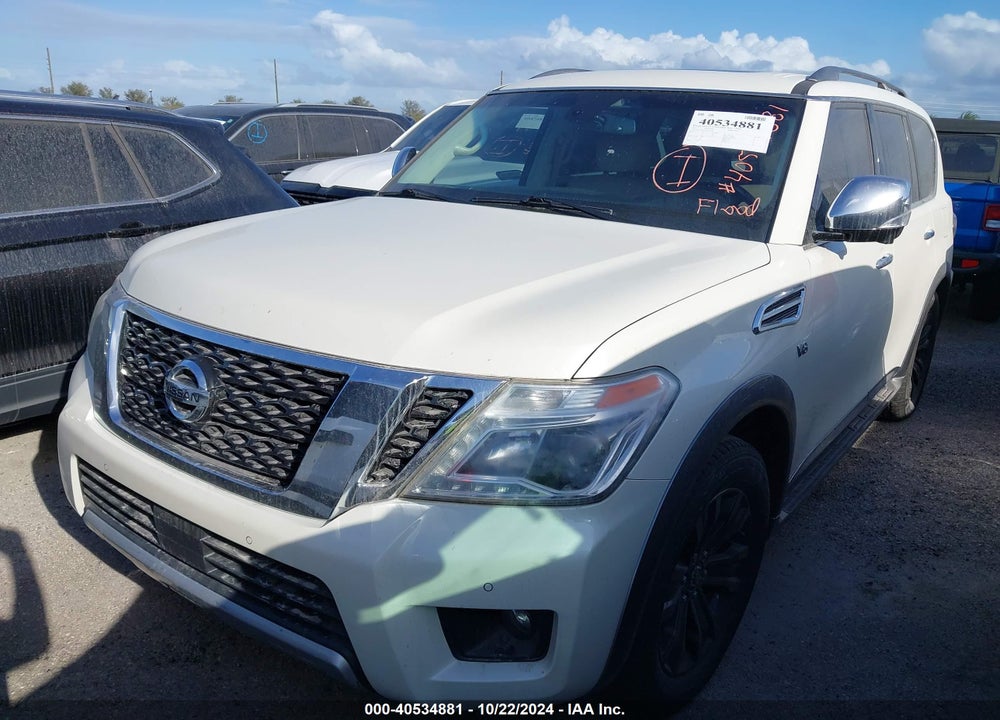 2017 NISSAN ARMADA PLATINUM VIN: JN8AY2NF4H9302070