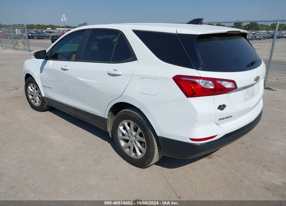 2020 CHEVROLET EQUINOX FWD LS VIN: 3GNAXHEV2LS562053