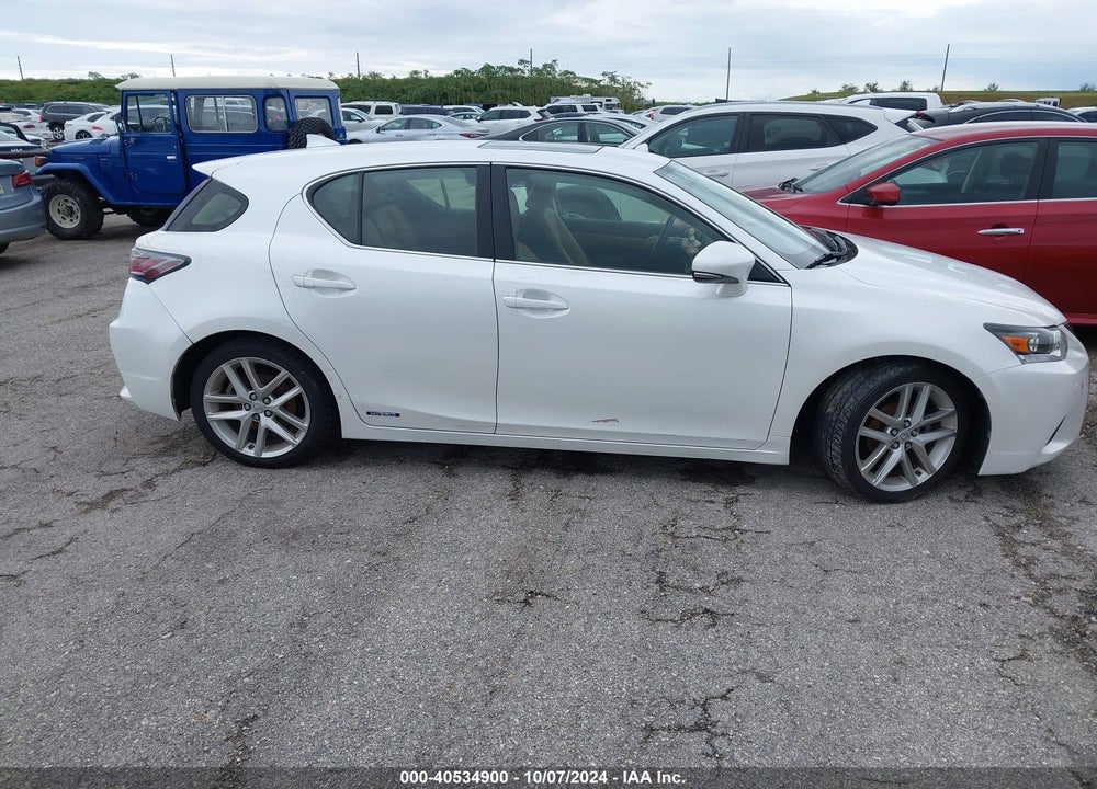 2015 LEXUS CT 200H VIN: JTHKD5BH1F2231336