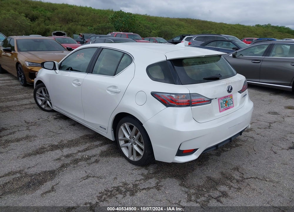 2015 LEXUS CT 200H VIN: JTHKD5BH1F2231336