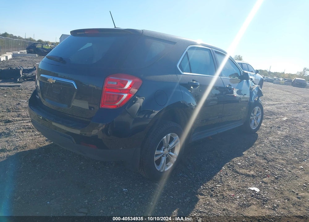 2017 CHEVROLET EQUINOX LS VIN: 2GNALBEK6H1554510