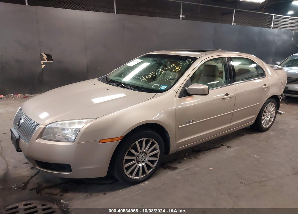 2007 MERCURY MILAN V6 PREMIER VIN: 3MEHM021X7R613216