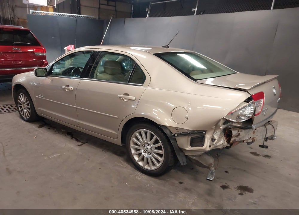 2007 MERCURY MILAN V6 PREMIER VIN: 3MEHM021X7R613216