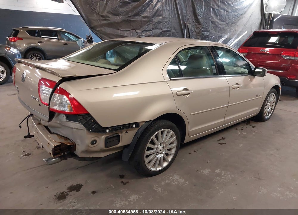 2007 MERCURY MILAN V6 PREMIER VIN: 3MEHM021X7R613216
