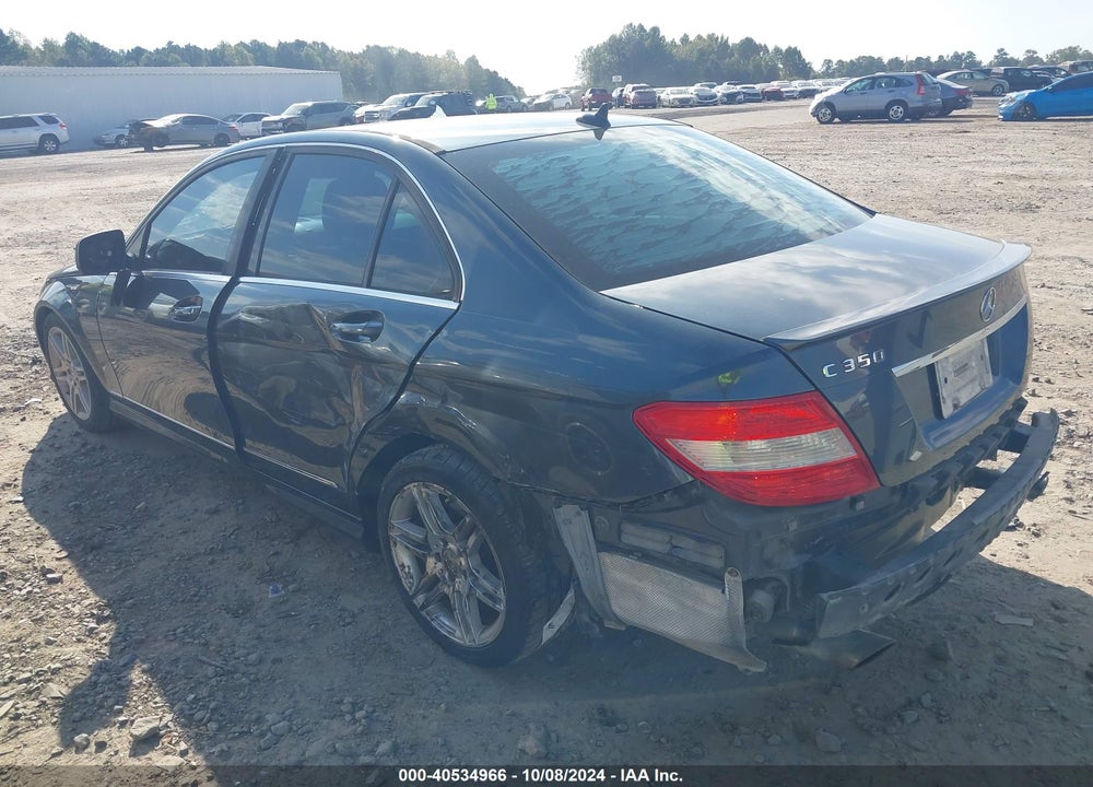 2008 MERCEDES-BENZ C 350 SPORT VIN: WDDGF56X28R039085