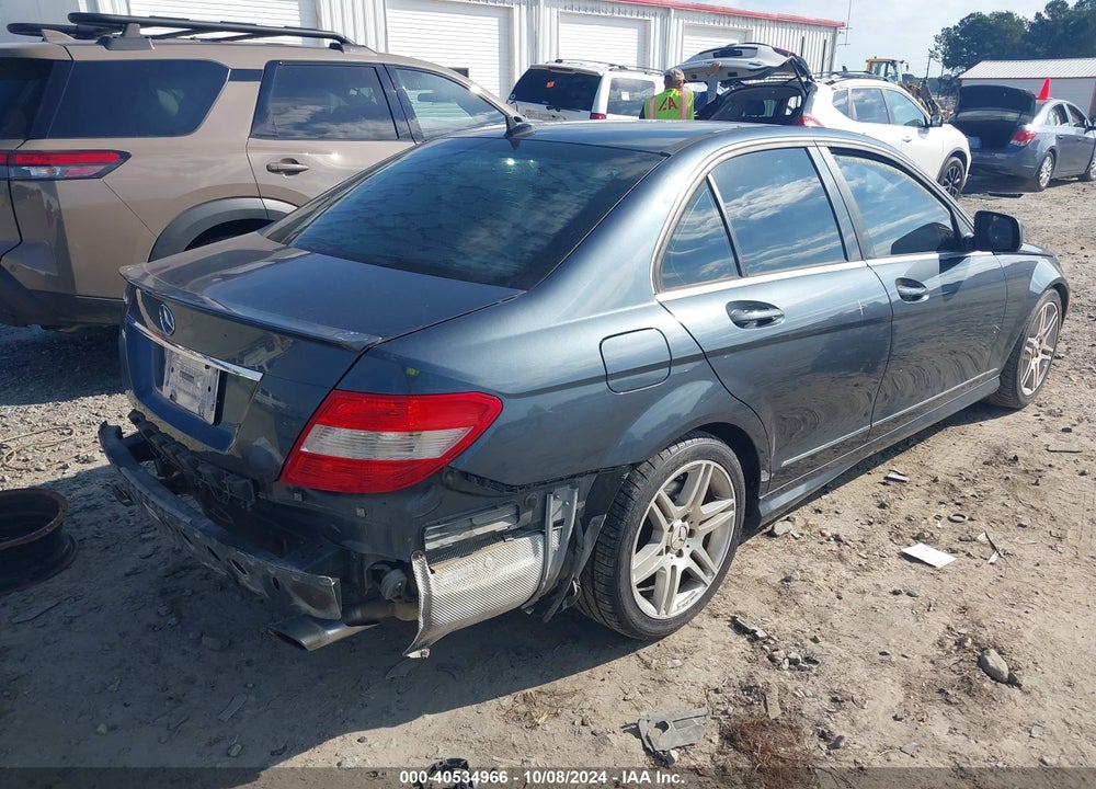 2008 MERCEDES-BENZ C 350 SPORT VIN: WDDGF56X28R039085
