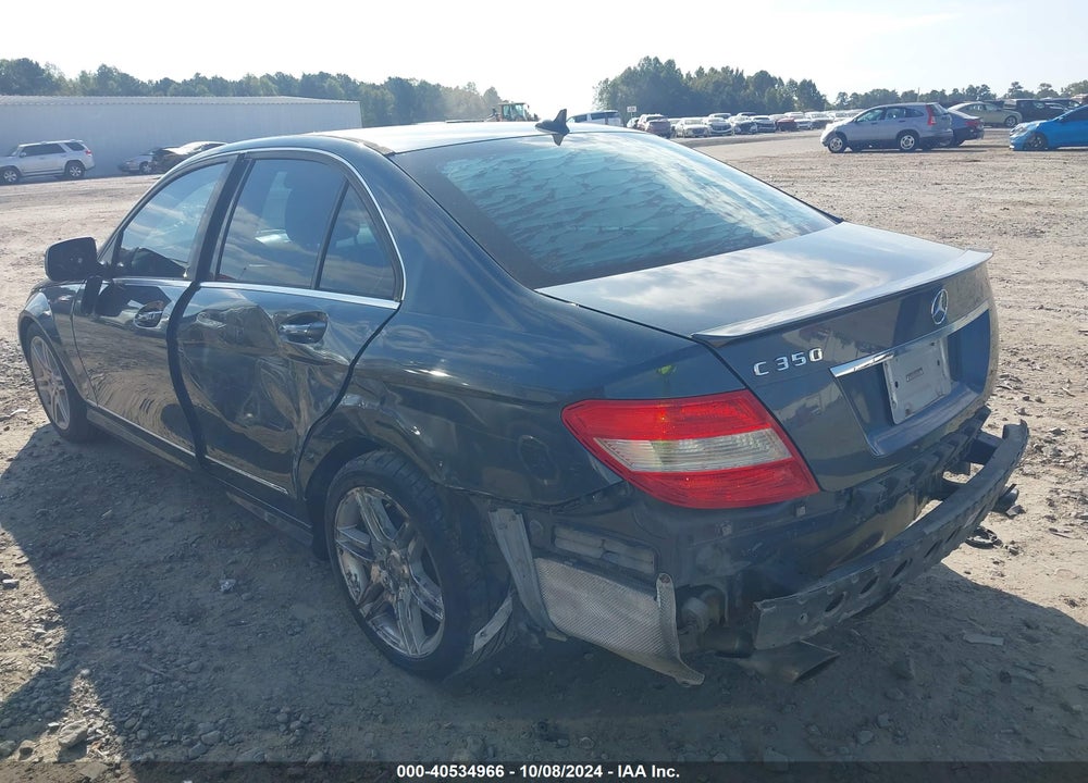 2008 MERCEDES-BENZ C 350 SPORT VIN: WDDGF56X28R039085