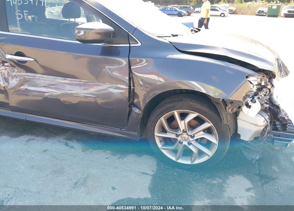 2013 NISSAN SENTRA SR VIN: 3N1AB7AP3DL741855