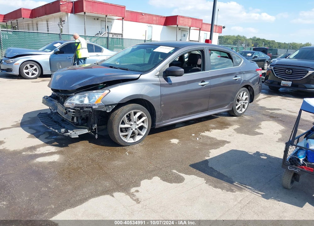 2013 NISSAN SENTRA SR VIN: 3N1AB7AP3DL741855