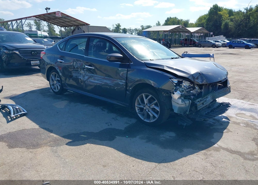 2013 NISSAN SENTRA SR VIN: 3N1AB7AP3DL741855