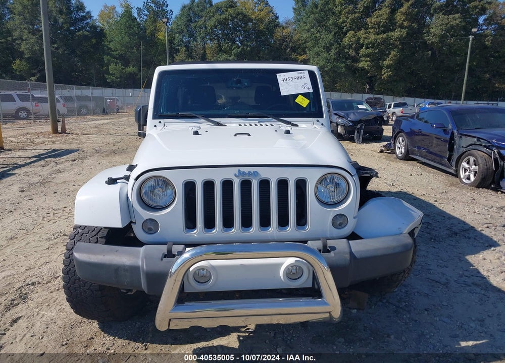 2016 JEEP WRANGLER UNLIMITED SAHARA VIN: 1C4BJWEG0GL225087