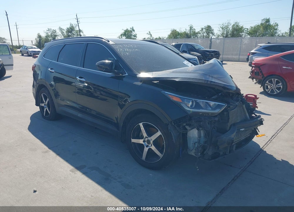 2018 HYUNDAI SANTA FE VIN: KM8SR4HF0JU283147