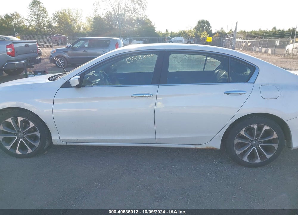 2015 HONDA ACCORD SPORT VIN: 1HGCR2F55FA221910