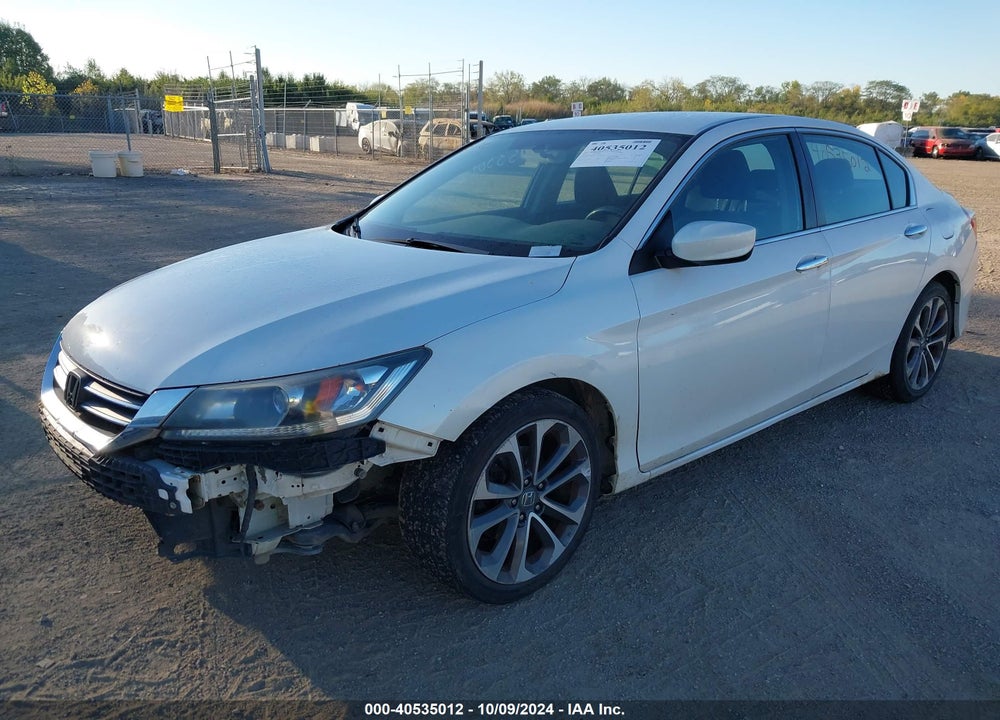 2015 HONDA ACCORD SPORT VIN: 1HGCR2F55FA221910