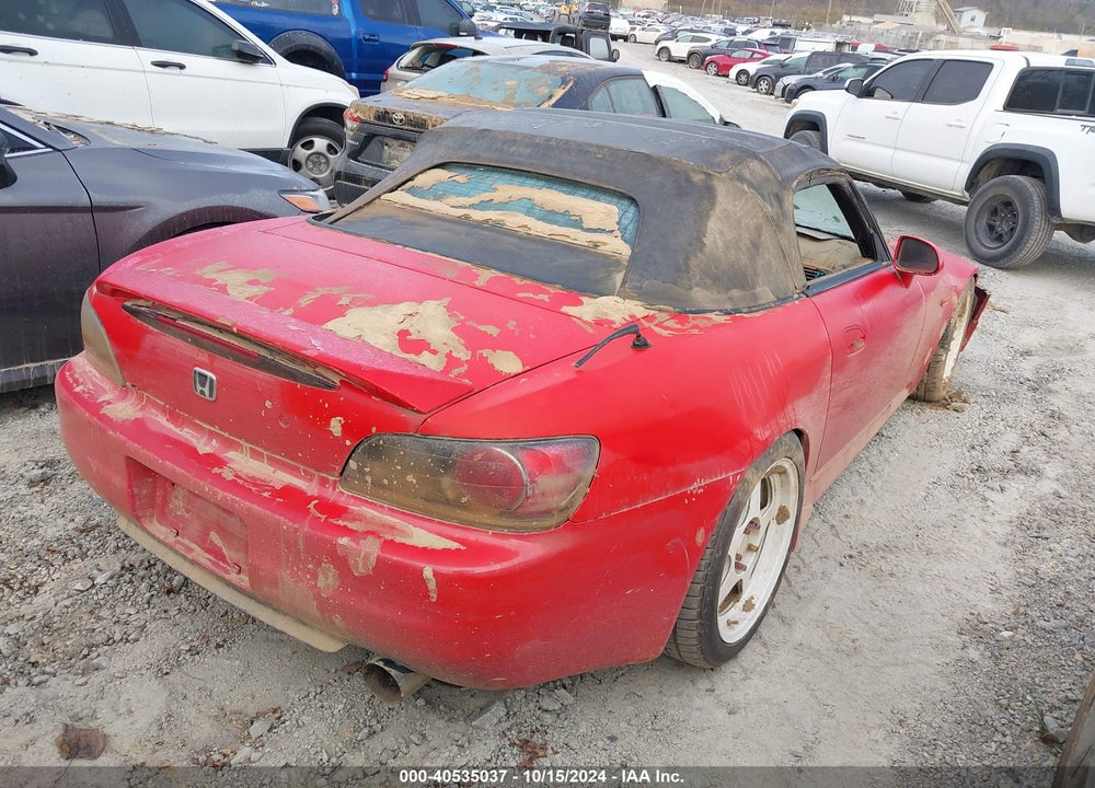 2001 HONDA S2000 VIN: JHMAP11421T000541
