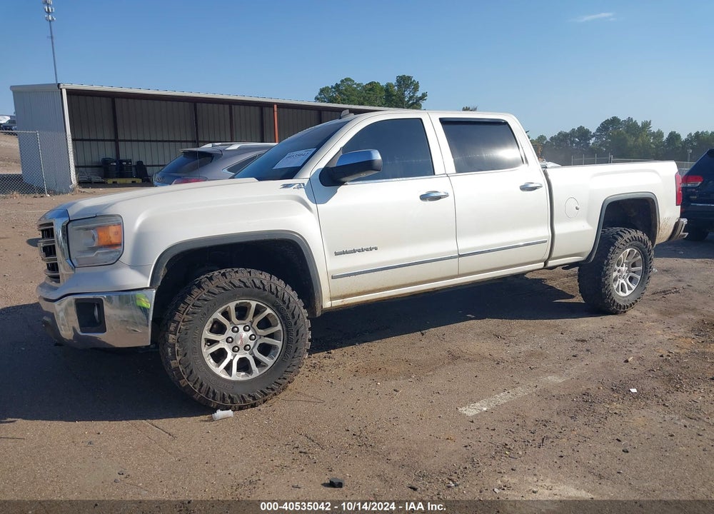 2014 GMC SIERRA 1500 SLT VIN: 3GTU2VEC2EG151081