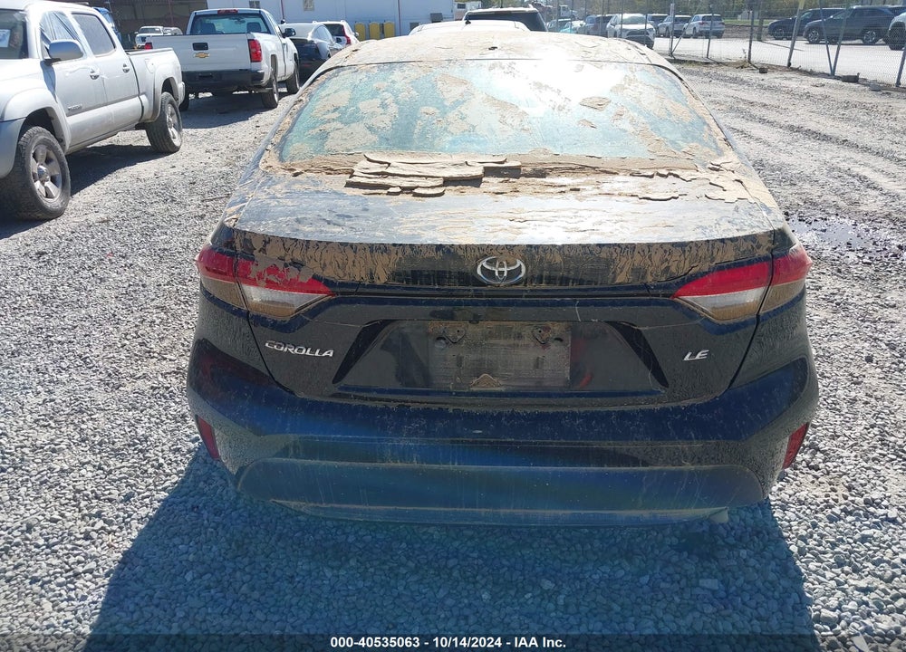 2022 TOYOTA COROLLA LE VIN: 5YFEPMAE4NP284166