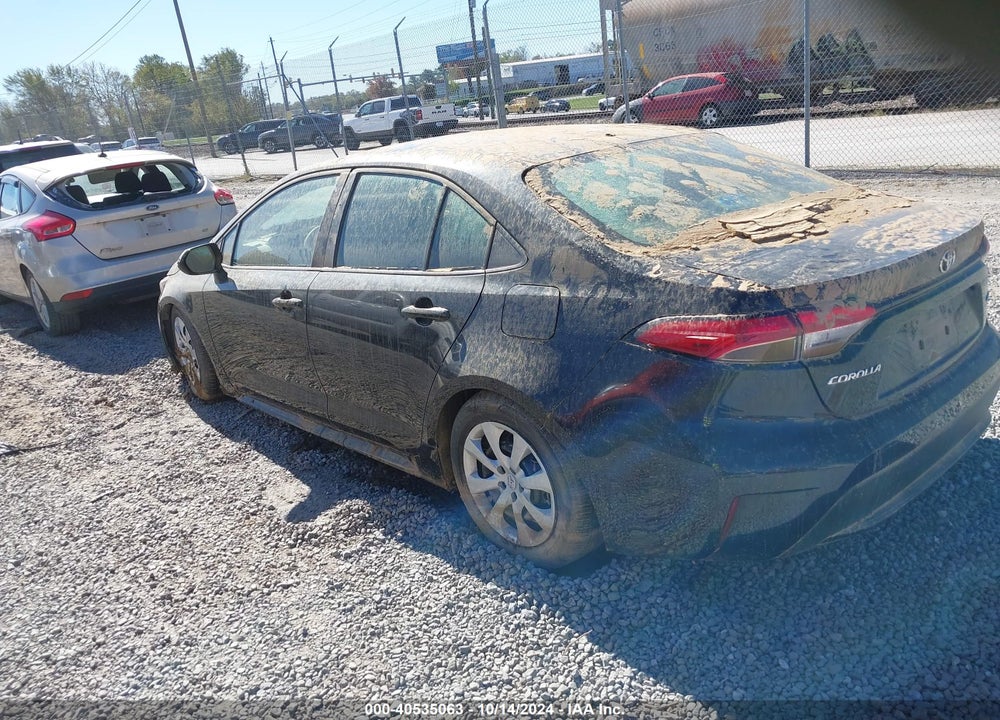 2022 TOYOTA COROLLA LE VIN: 5YFEPMAE4NP284166