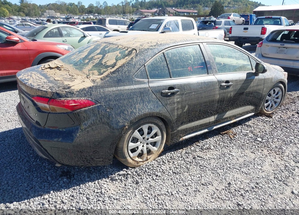 2022 TOYOTA COROLLA LE VIN: 5YFEPMAE4NP284166