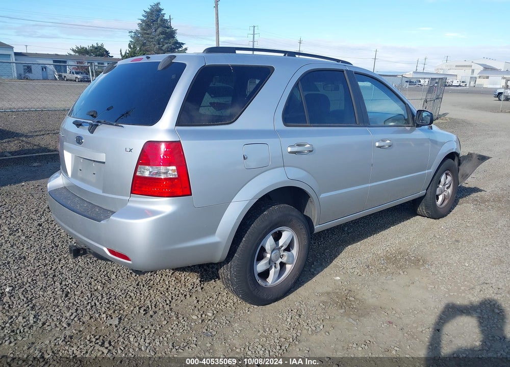2009 KIA SORENTO LX VIN: KNDJD735495878376