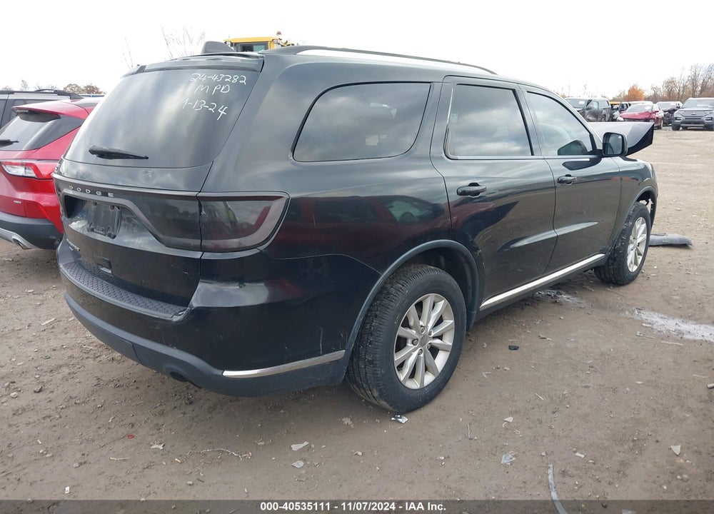 2014 DODGE DURANGO SXT VIN: 1C4RDJAGXEC354398