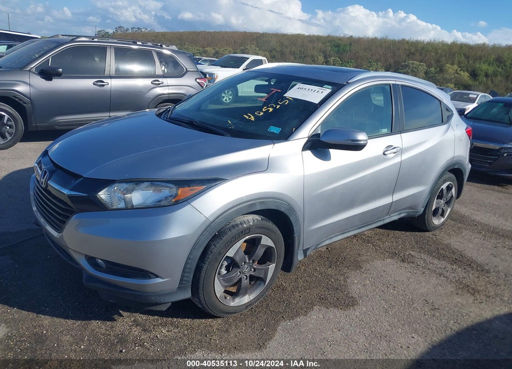 2018 HONDA HR-V EX-L VIN: 3CZRU5H72JM709872