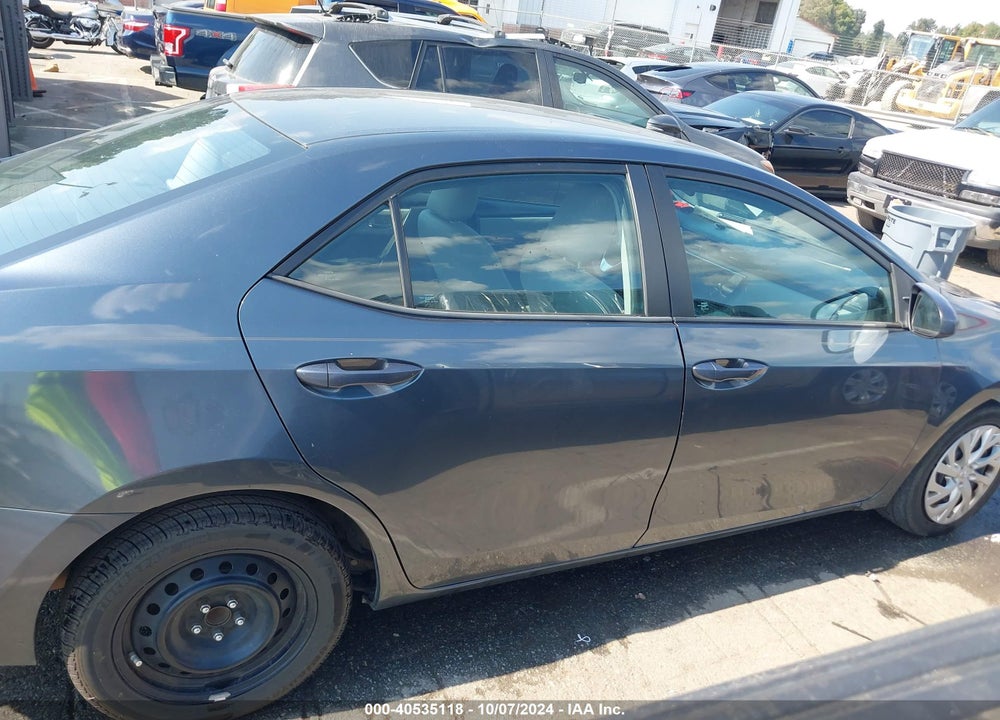 2017 TOYOTA COROLLA LE VIN: 2T1BURHE8HC925578