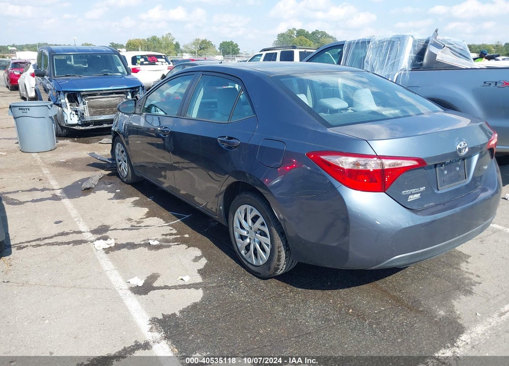 2017 TOYOTA COROLLA LE VIN: 2T1BURHE8HC925578
