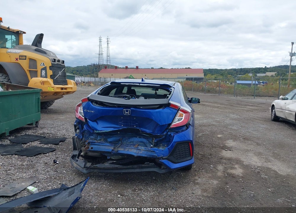 2018 HONDA CIVIC EX VIN: SHHFK7H56JU423583