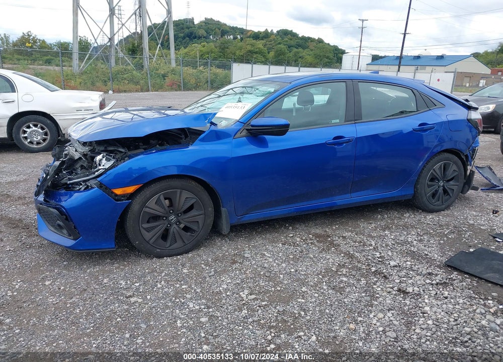 2018 HONDA CIVIC EX VIN: SHHFK7H56JU423583