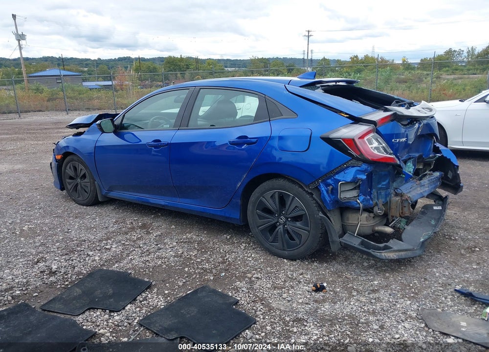 2018 HONDA CIVIC EX VIN: SHHFK7H56JU423583