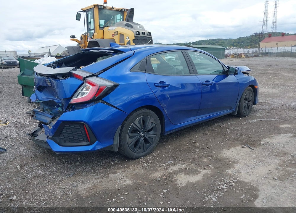 2018 HONDA CIVIC EX VIN: SHHFK7H56JU423583