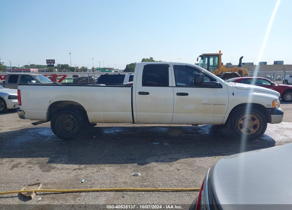 2005 DODGE RAM 2500 ST VIN: 3D7KR28D65G856896