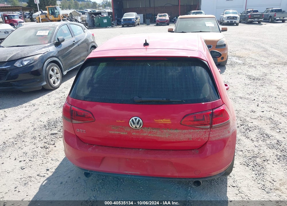 2017 VOLKSWAGEN GOLF GTI AUTOBAHN 4-DOOR/S 4-DOOR/SE 4-DOOR/SPORT 4-DOOR VIN: 3VW447AU7HM049301