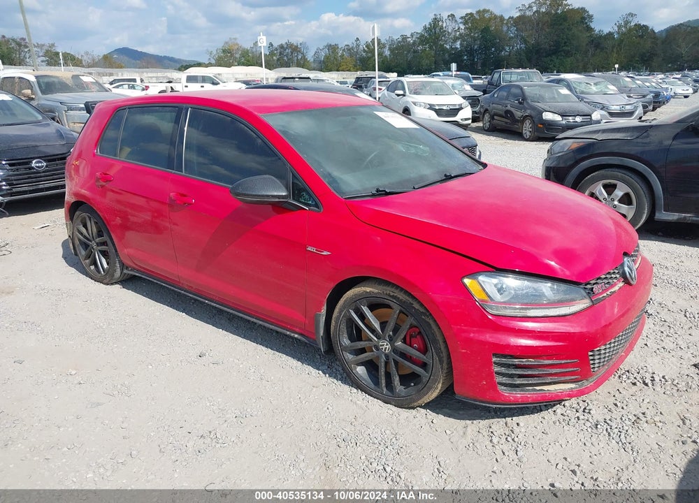 2017 VOLKSWAGEN GOLF GTI AUTOBAHN 4-DOOR/S 4-DOOR/SE 4-DOOR/SPORT 4-DOOR VIN: 3VW447AU7HM049301