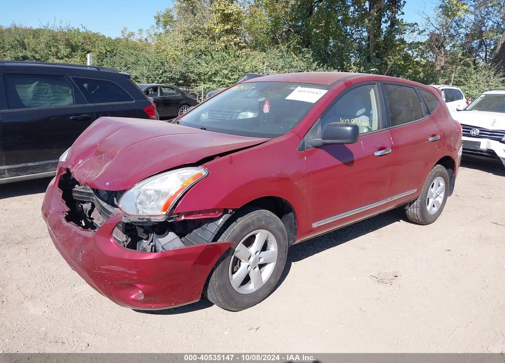 2012 NISSAN ROGUE S VIN: JN8AS5MV4CW350108