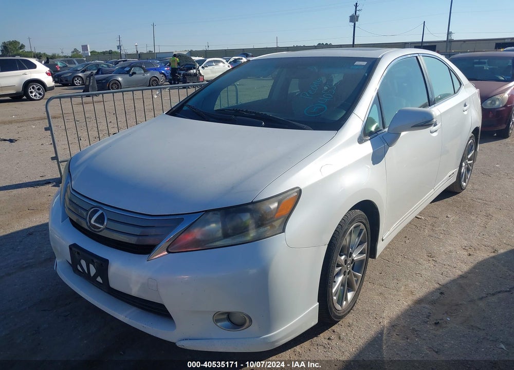 2010 LEXUS HS 250H VIN: JTHBB1BA0A2025743