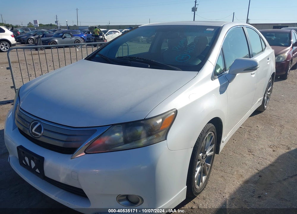 2010 LEXUS HS 250H VIN: JTHBB1BA0A2025743