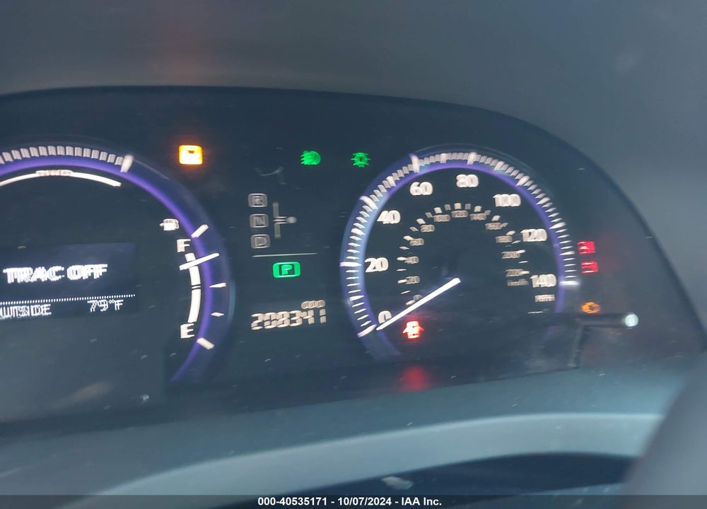 2010 LEXUS HS 250H VIN: JTHBB1BA0A2025743