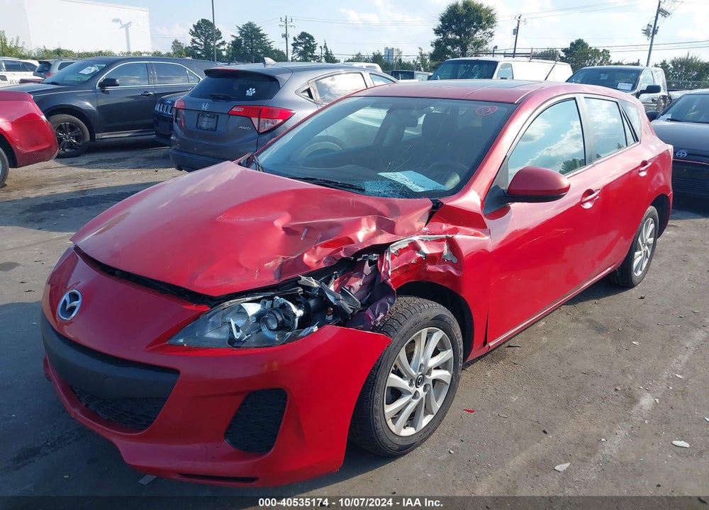 2013 MAZDA 3 I TOURING VIN: JM1BL1L70D1742509