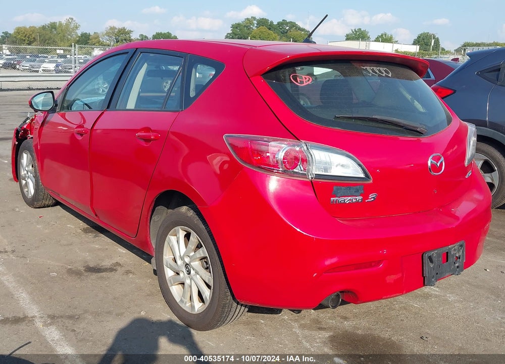 2013 MAZDA 3 I TOURING VIN: JM1BL1L70D1742509