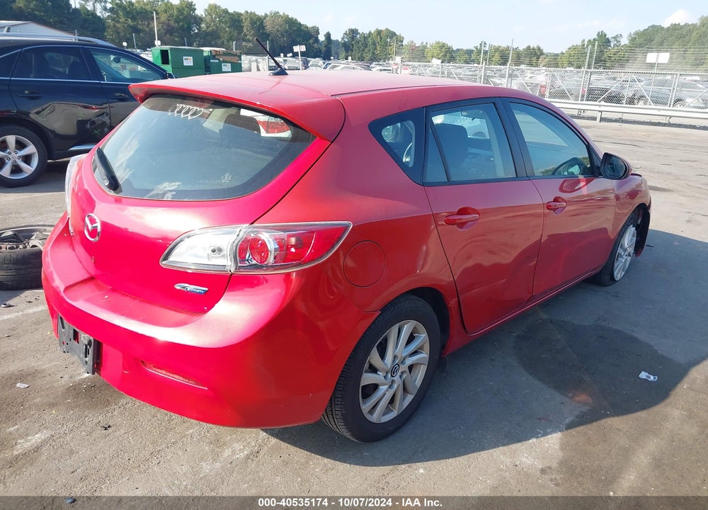 2013 MAZDA 3 I TOURING VIN: JM1BL1L70D1742509