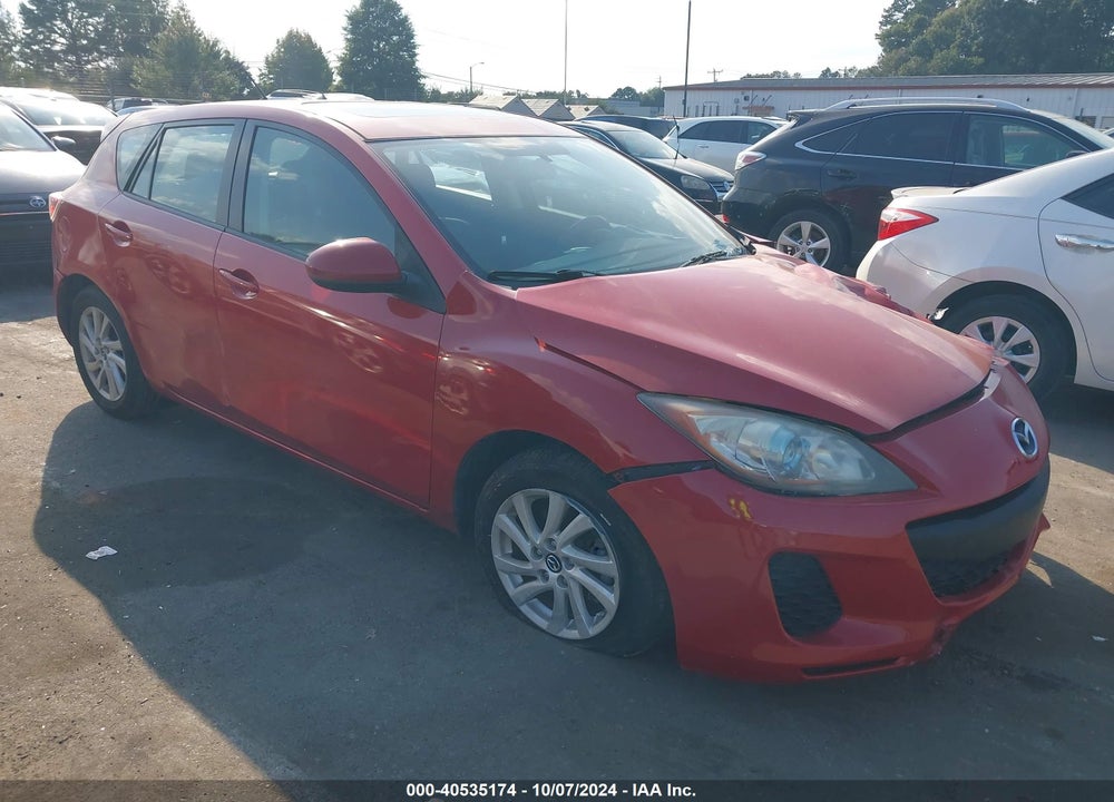 2013 MAZDA 3 I TOURING VIN: JM1BL1L70D1742509