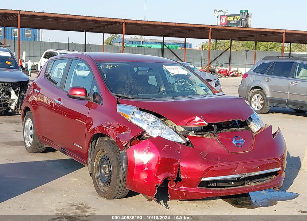 2015 NISSAN LEAF S VIN: 1N4AZ0CP5FC328966