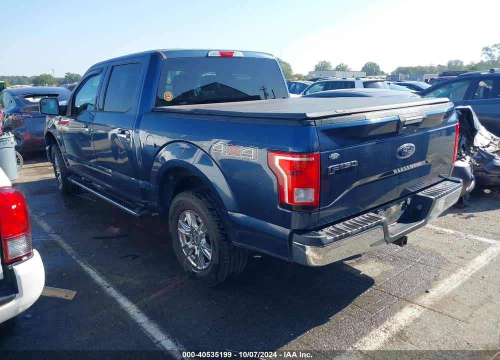 2017 FORD F-150 XLT VIN: 1FTEW1EP7HFB16689